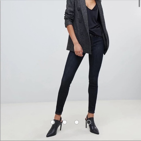 All Saints grace skinny jeans in indigo blue Size 27 Sold Out ! - Picture 16 of 16